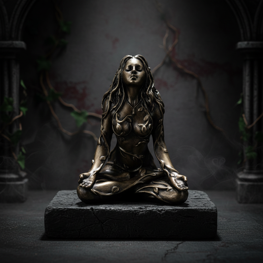 Dark aesthetic Mini Gaia detail shot