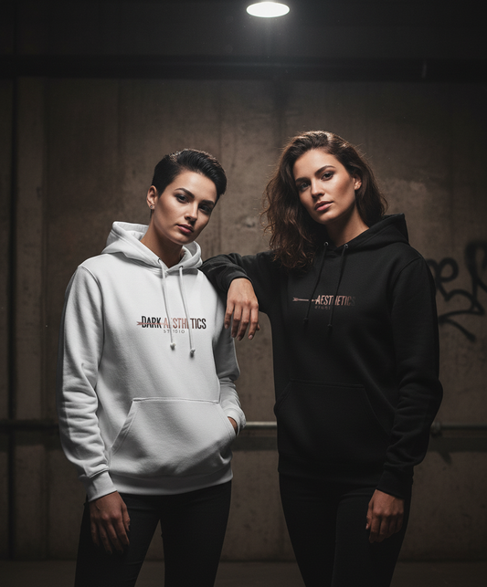 White & Black Hoodies - Realistic Models